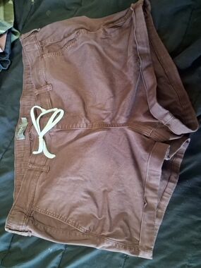 torrid Brown Drawstring Shorts